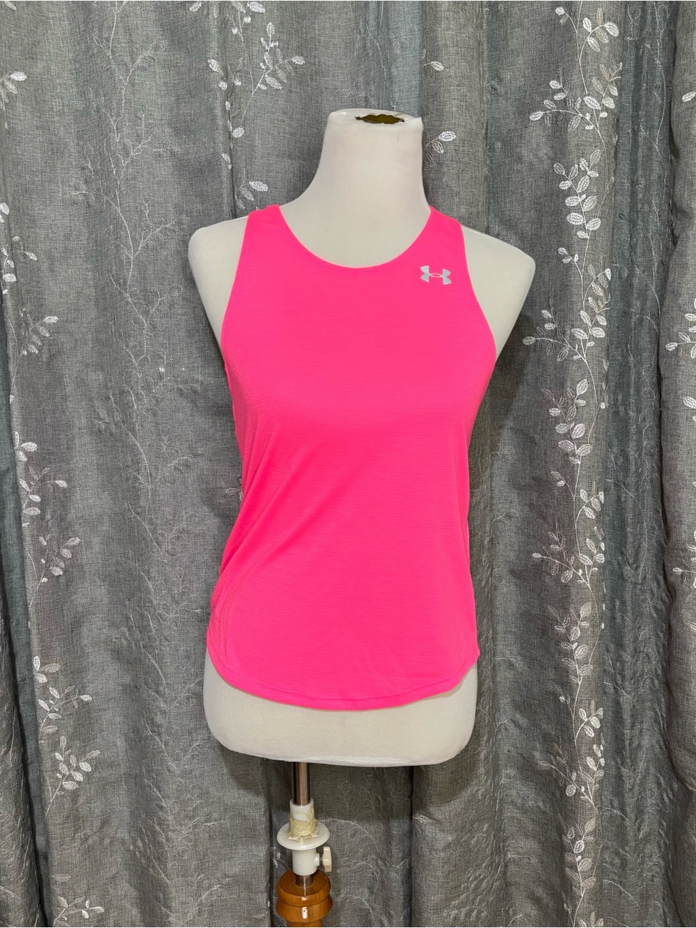 Under Armour Bright Pink Performance Racerback Tank